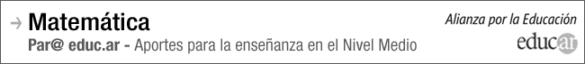Aportes para la ense�anza en el Nivel Medio - Matem�tica