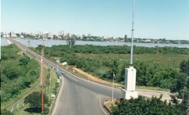Vista aérea Puente Internacional