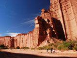 Formación rocosa de Talampaya, en La Rioja
